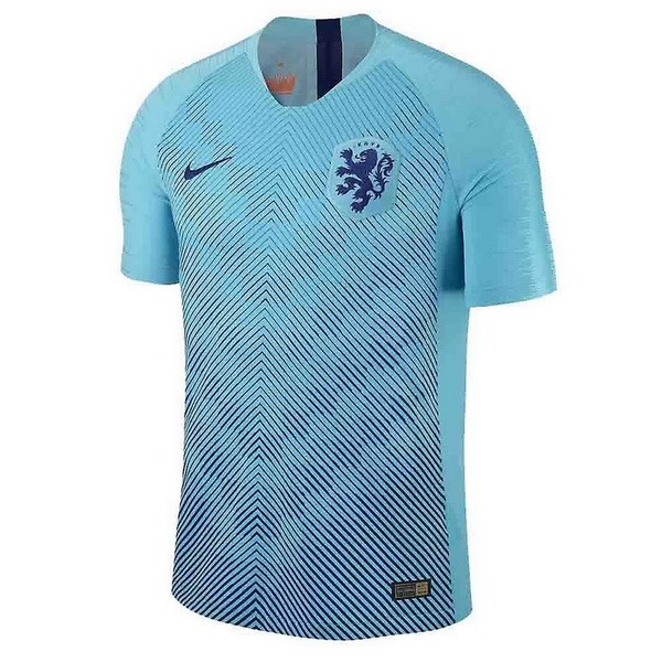 Tailandia Camiseta Países Bajos Replica Segunda Ropa 2018 Azul